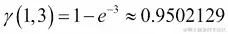 计算部分 gamma 值
