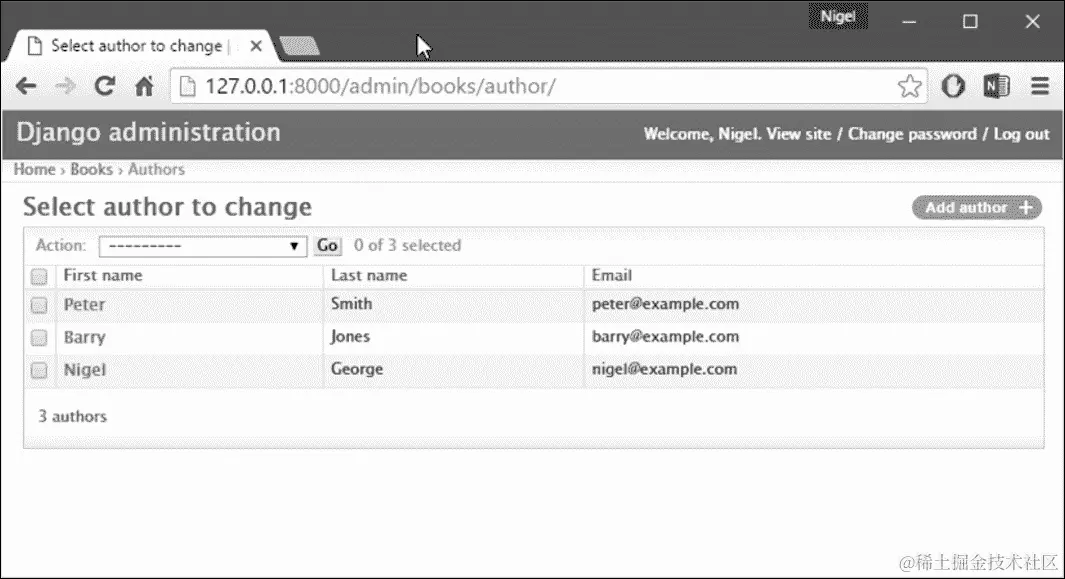 自定义更改列表