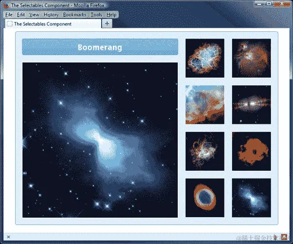 创建可选择的图像查看器