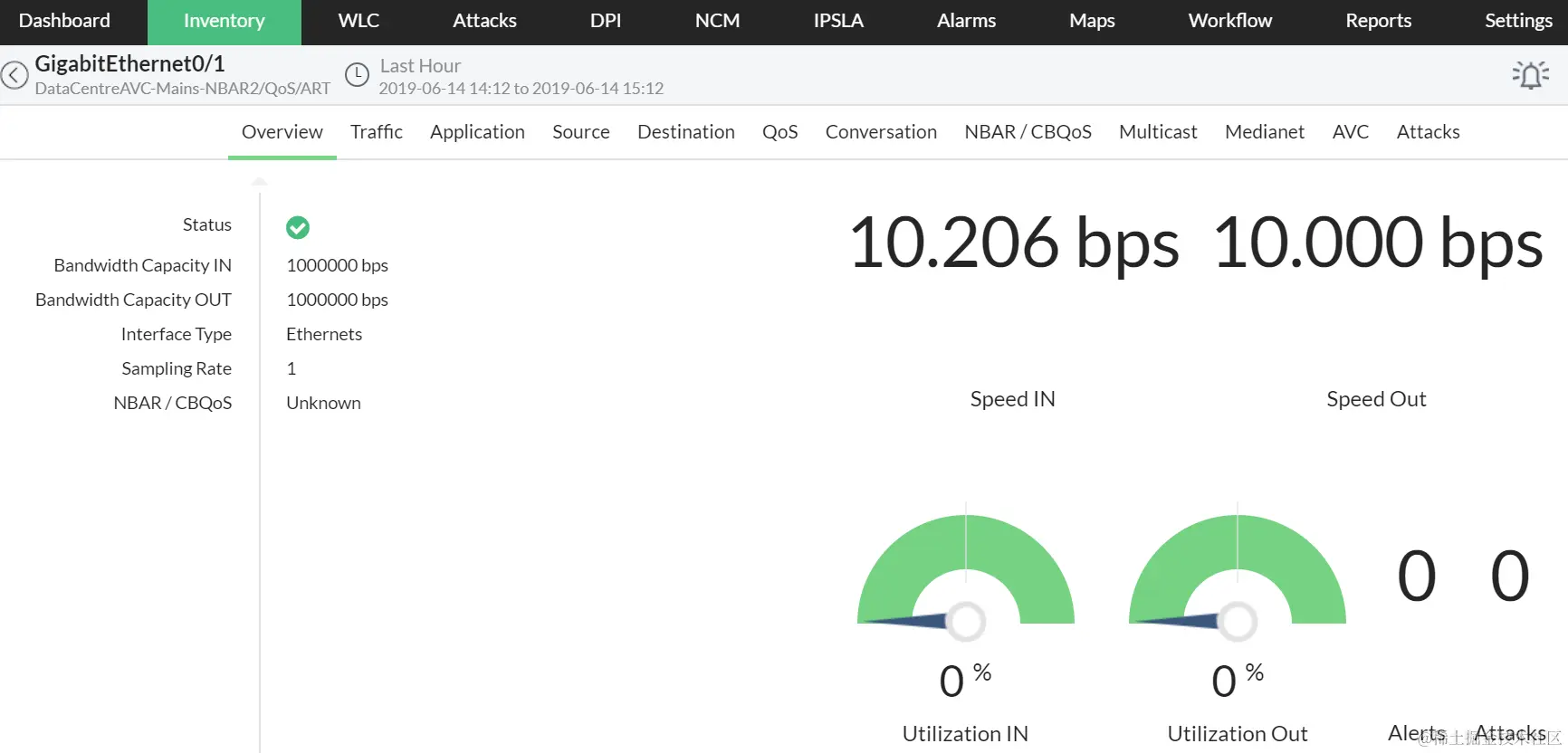 网络分析检测网络中的任何内部或外部安全威胁 - ManageEngine NetFlow Analyzer