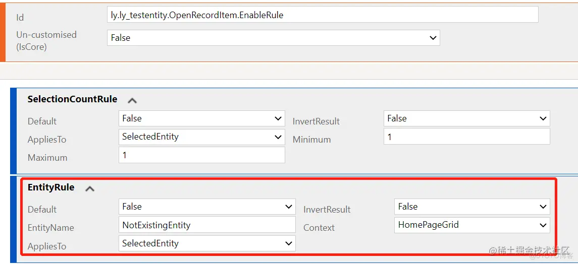 定制列表界面打开记录的行为以便执行自定义操作的示例_Dynamics 365_07
