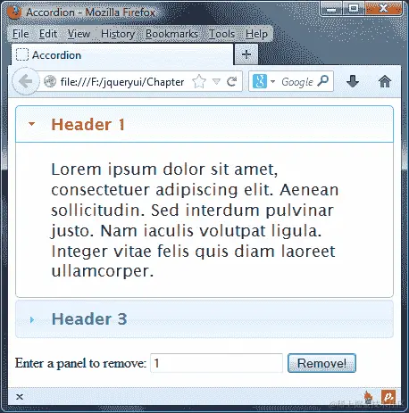 添加或删除面板