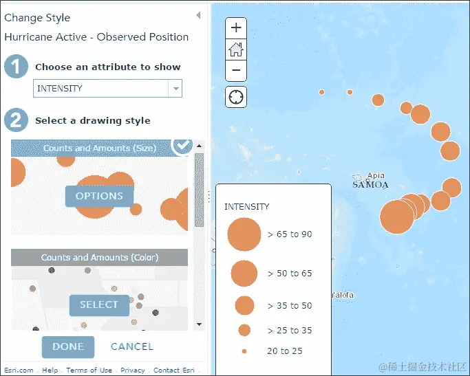 可视化地图数据