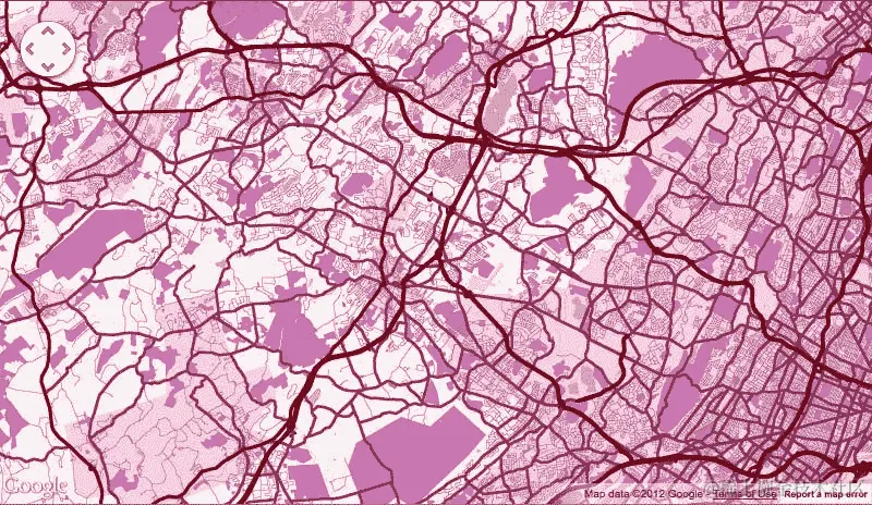 使用样式重新设计地图