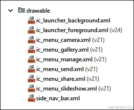 探索自动生成的代码和资源