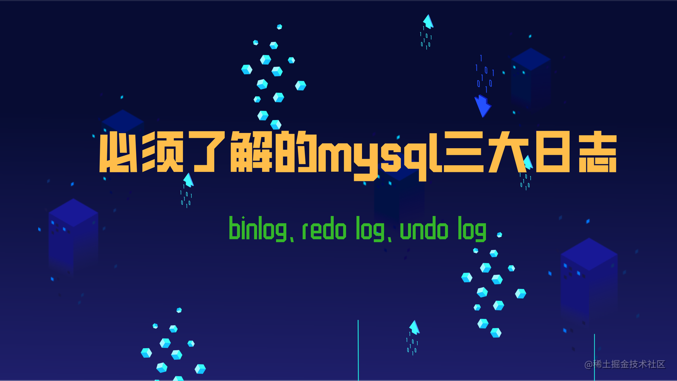 必须了解的mysql三大日志-binlog、redo log和undo log