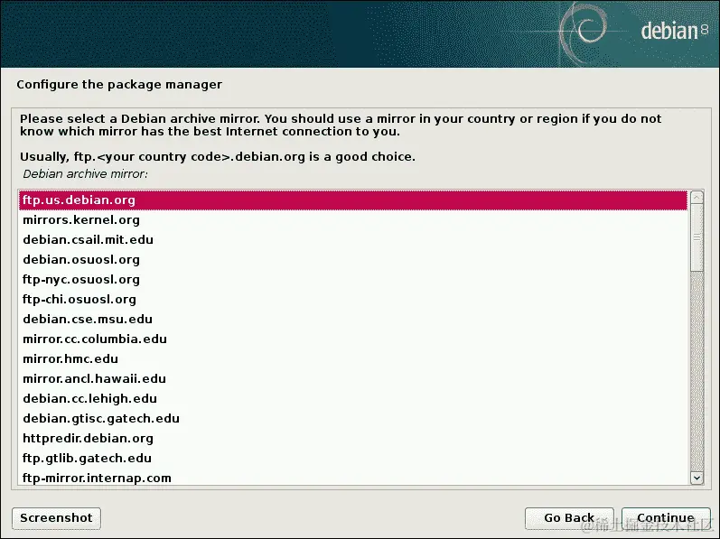 获取和安装 Debian 8