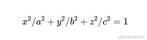 椭圆的计算方程