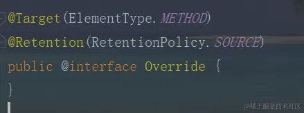 Override注解