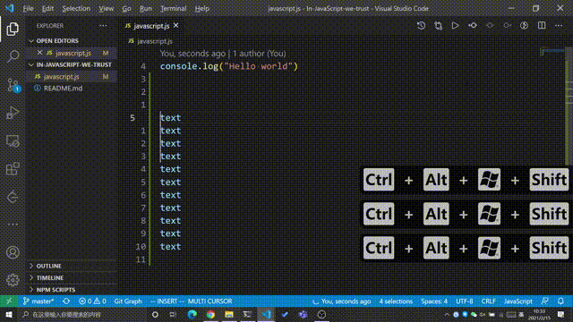 vscode-input-sequence