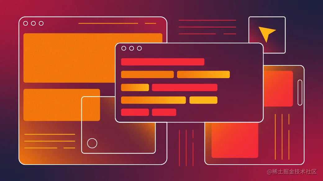 Digital creative of a browser on the internet