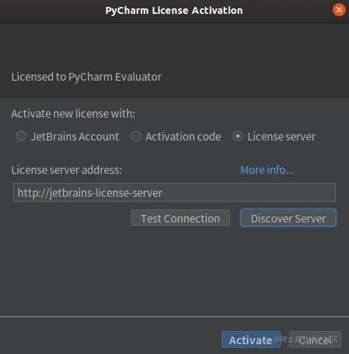 License server激活