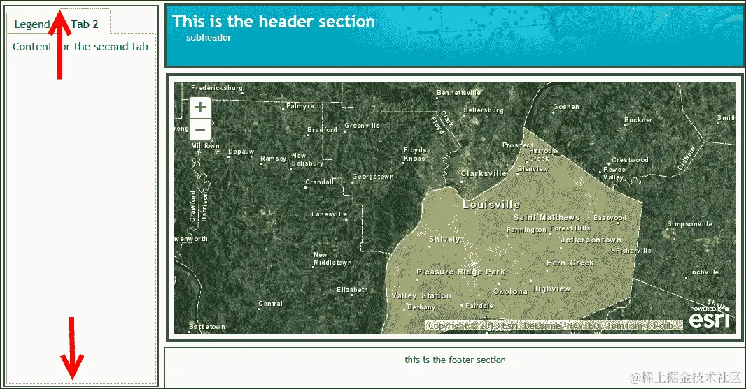 Dojo BorderContainer dijit