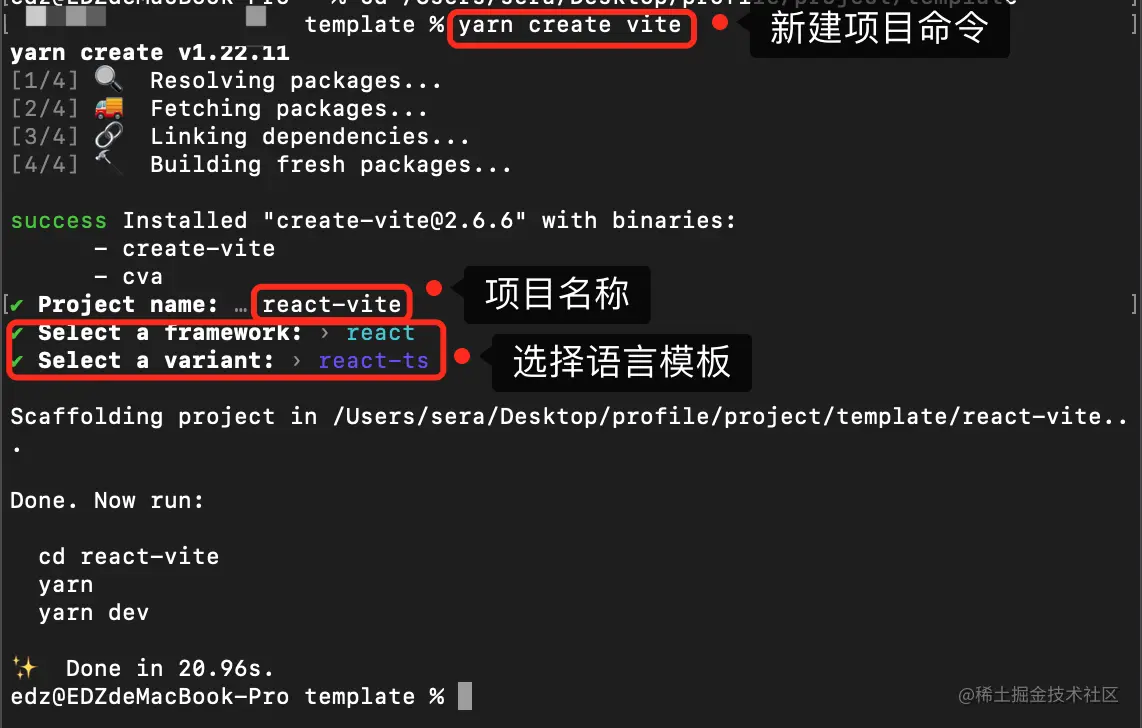 React 与 vite 碰撞文件目录 新建vite项目 yarn create vite 或者 npm init vi 掘金