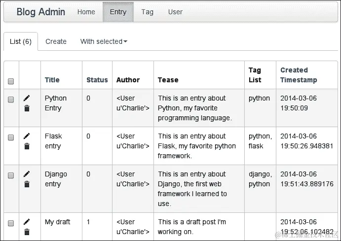 自定义列表视图