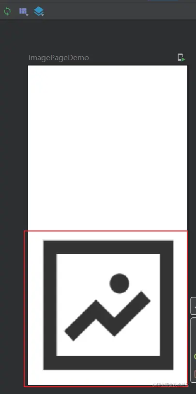 预览界面的占位图