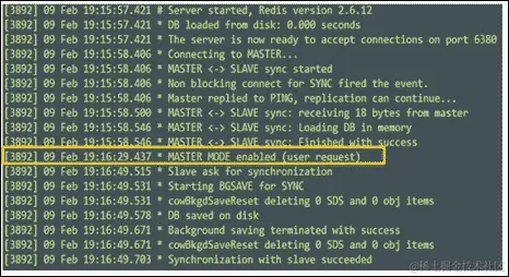 设置主节点和从节点
