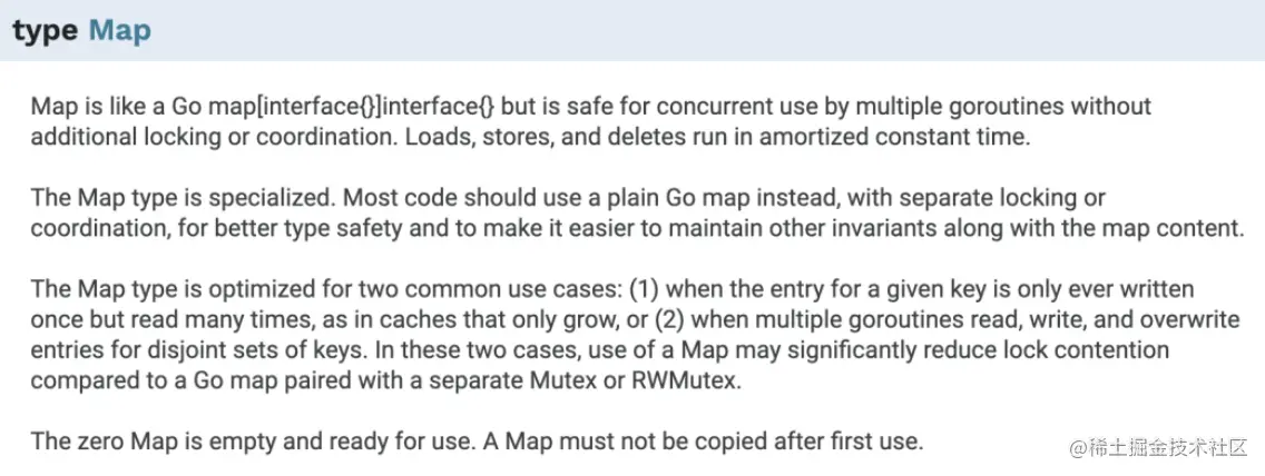 Gosync.Map包教包会一、map与sync.