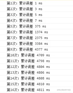 控制台打印信息