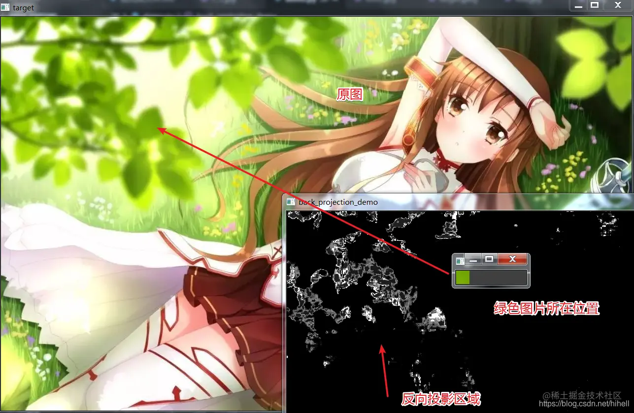 图像直方图反向投影，Python OpenCV 取经之旅第 26 天