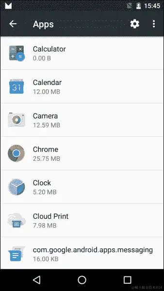 排除应用和设置