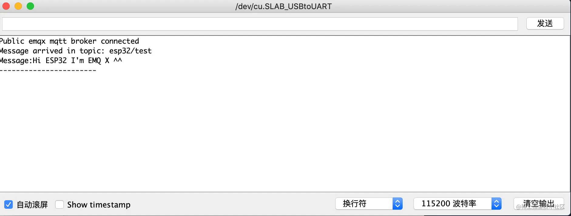 查看 ESP32 连接情况