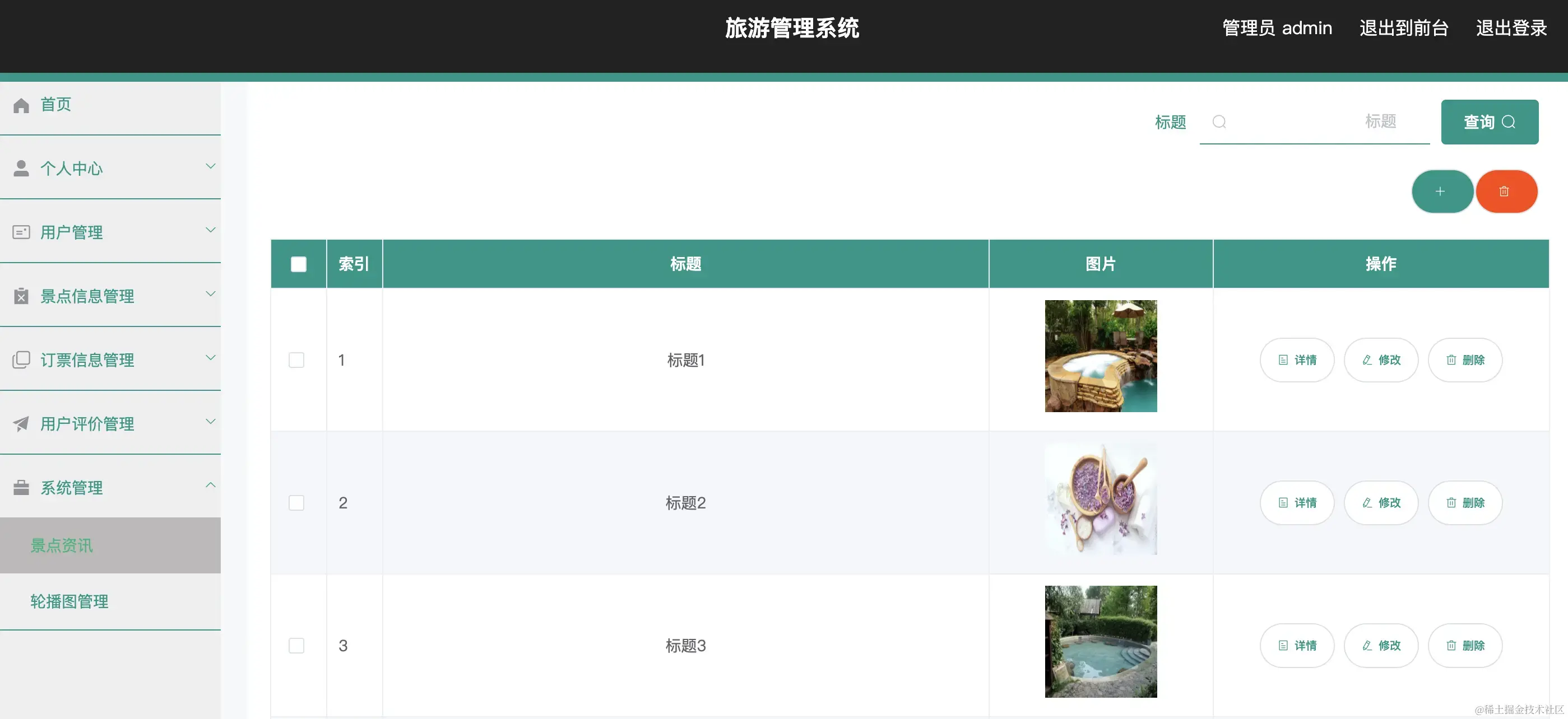 景点资讯