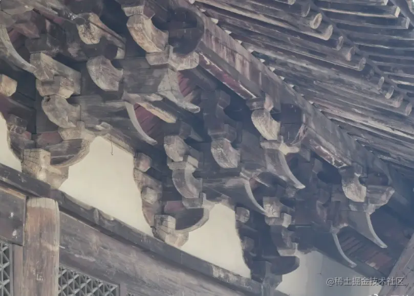 大雄宝殿卯榫结构