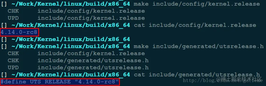 make include/config/kernel.release