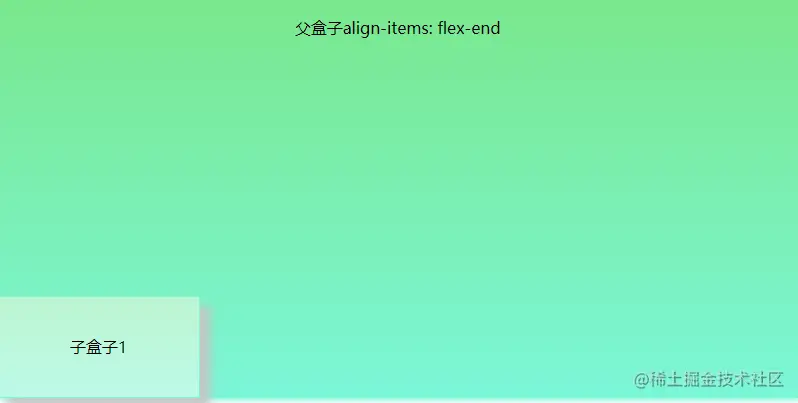 align-items-flexend