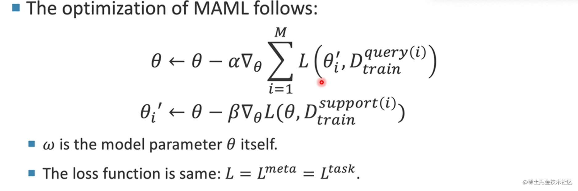 元学习入门必备 Maml 背景 论文解读 代码分析 掘金