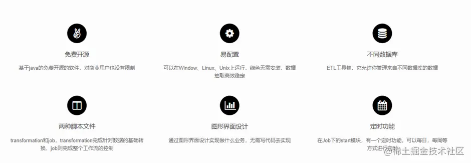 kettle 优点