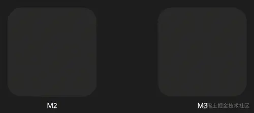 △ M2 与 M3 中的波纹效果