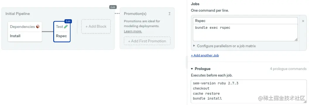 Create a second block