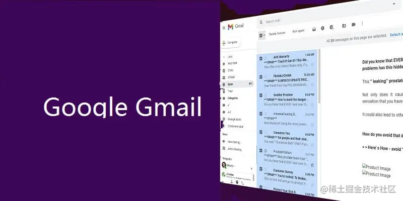 Google-Gmail邮箱一次性标记所有未读邮件为已读