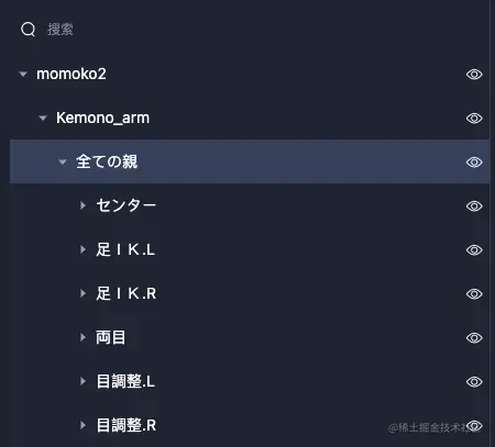 日本命名骨骼
