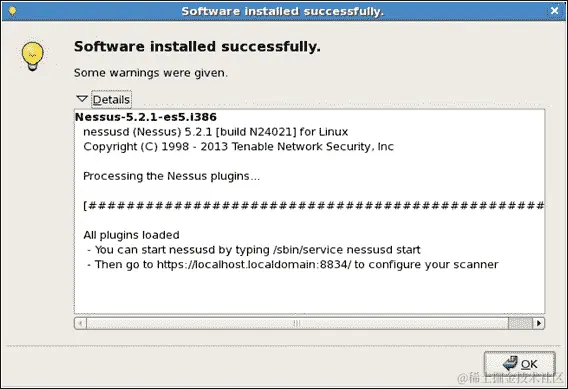 在 Linux 上安装 Nessus