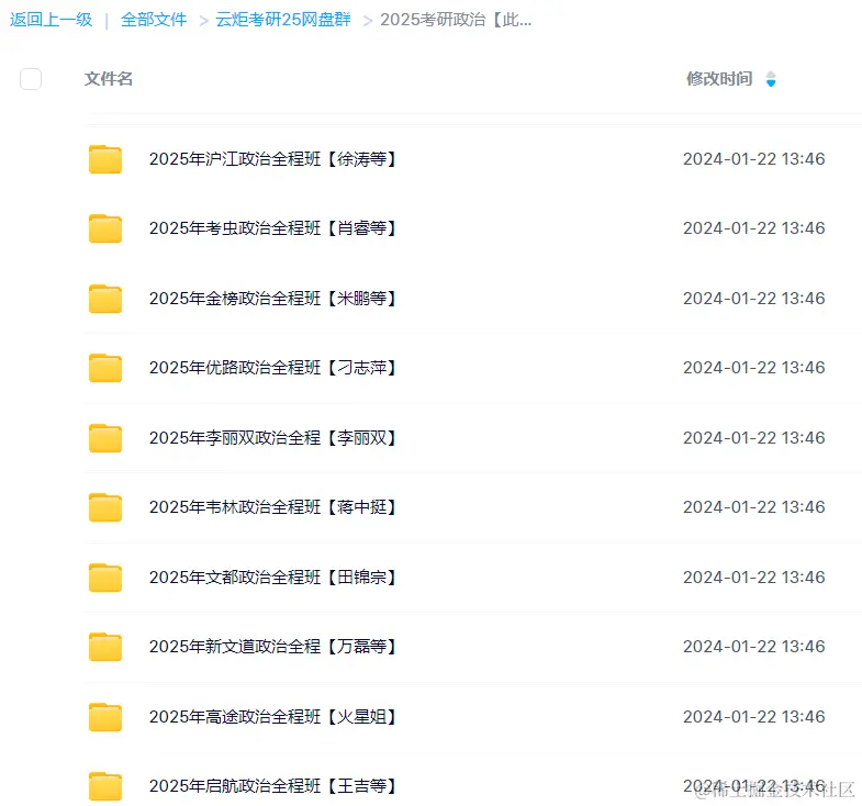 25云炬考研SVIP百度网盘群