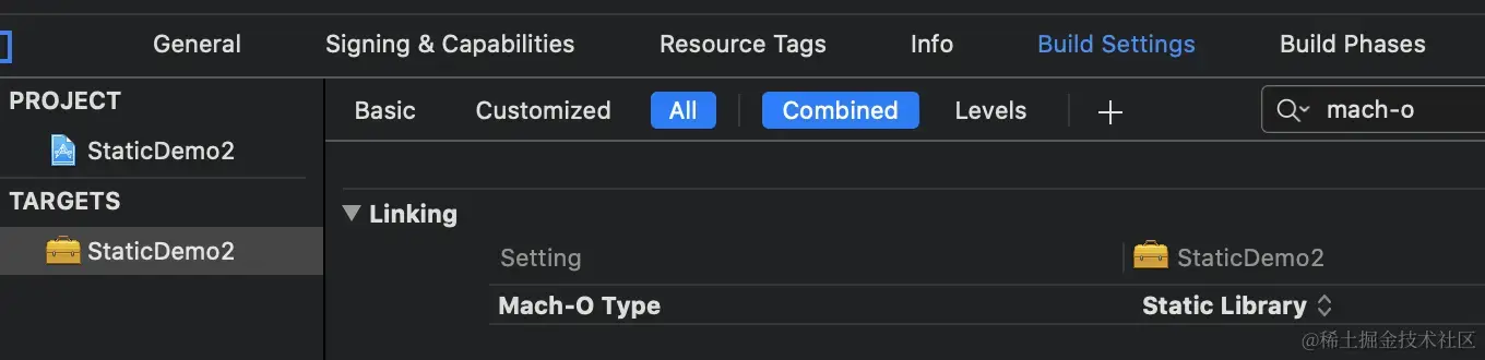 设置Static Library.png