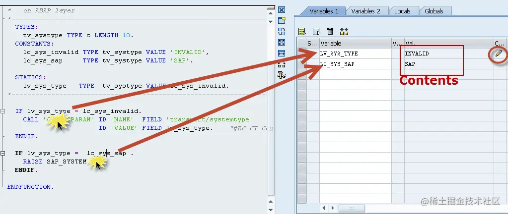Debugger Fields