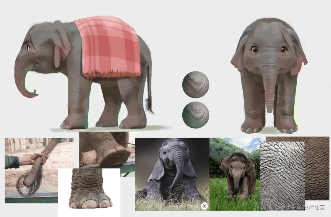 《象群挽歌》角色设计