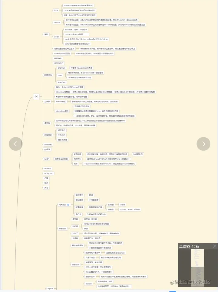 送福利！3张超详细的Go语言思维导图，仅分享3天