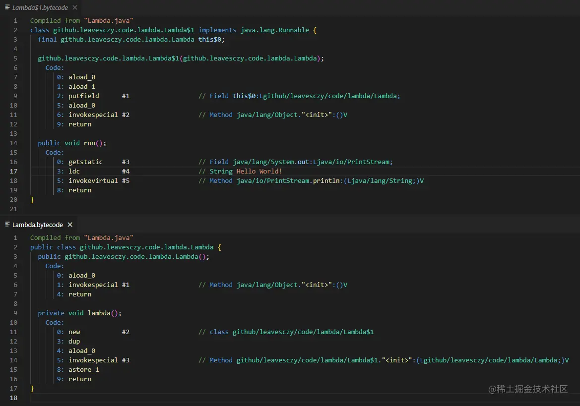 ASM 字节码插桩：从 Lambda 表达式讲起字节码插桩是如今 Android 开发中非常普遍的一种技术手段，其应用范 掘金