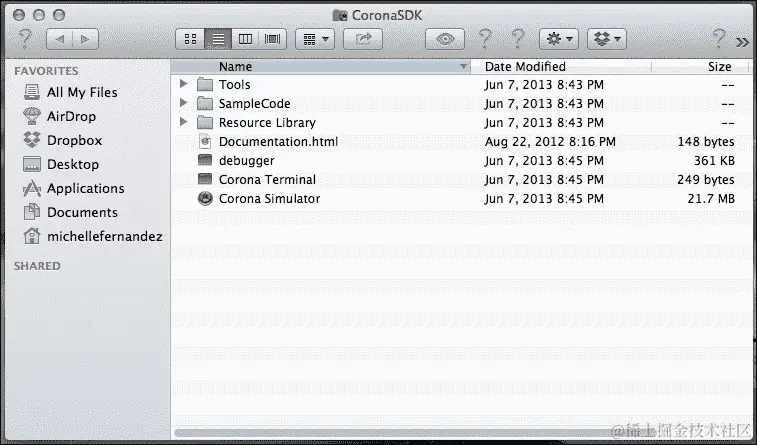 行动时间——在 Mac OS X 上设置和激活 Corona