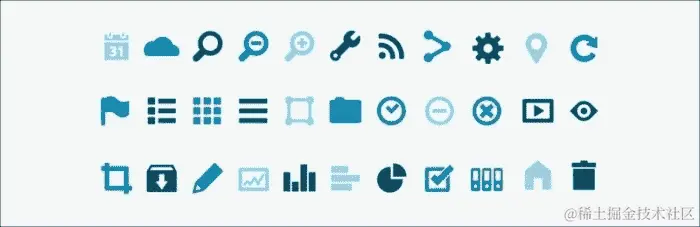 添加附加组件，字体图标