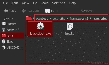 创建一个完全不可检测的后门