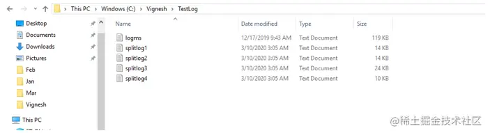 After running the script