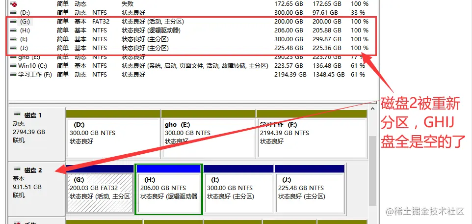 硬盘被重新分区的找回办法