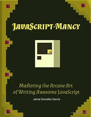 a JavaScriptmancy sample cover